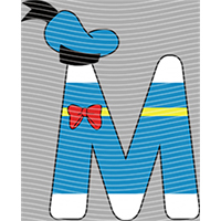 Cartoon letters-CL 172